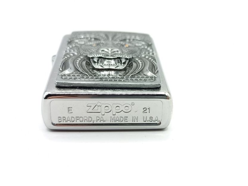 Zippo Accendini: ZIPPO Löwe Emblem Feuerzeug 2005906 – Nuovo e nell'imballaggio originale da Ennenda venduto da Benzinflamme 4