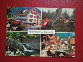 Flühli Luzern mehrbildrig Restaurant Folklore Dorfpartie