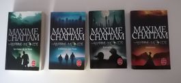 Lot de 4 livres Maxime Chattam 