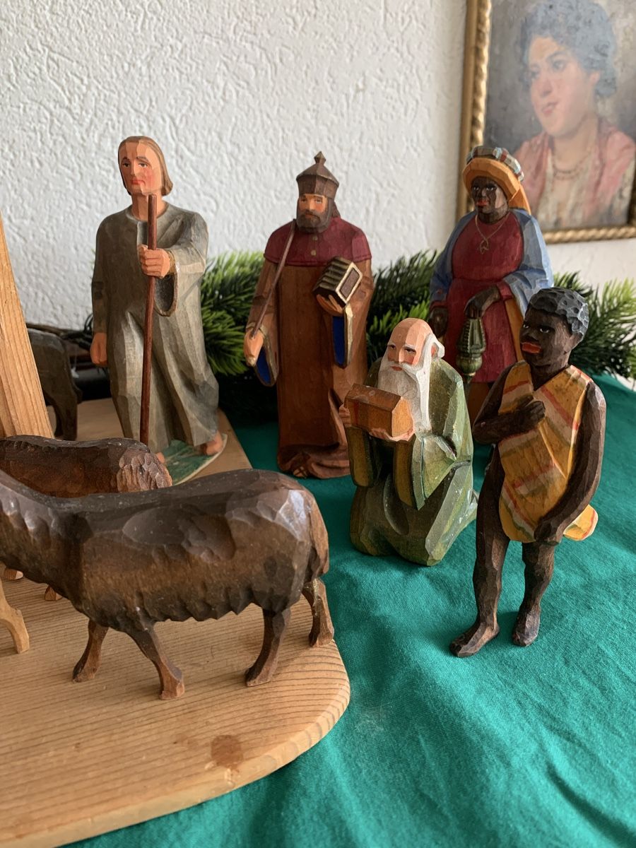 Figuren: Komplette Weihnachtskrippe Hugler Brienz 22 teilig  – Gebraucht aus Rothrist von Oddymanliane 4