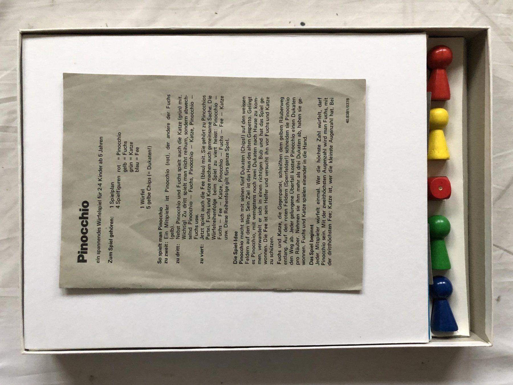 Carlit Giochi: Vintage Brettspiel - "Pinocchio" - Carlit – Usato da Schaffhausen venduto da durruti 1