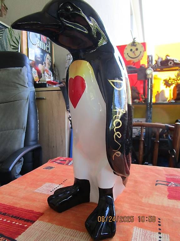 Figuren: statue de pingouin en céramique de 40 cm – Gebraucht aus Clarens von krampou 4