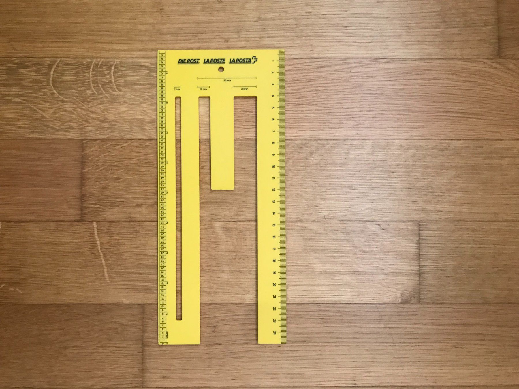 Altro in Scrittura & Disegno: Die Post Briefschablone mit Lineal 24 cm – Nuovo (secondo la descrizione) da Zug venduto da Cry71 3
