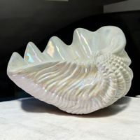 Sculpture coquillage Ceramica del Ferlaro di Collecchio 70s