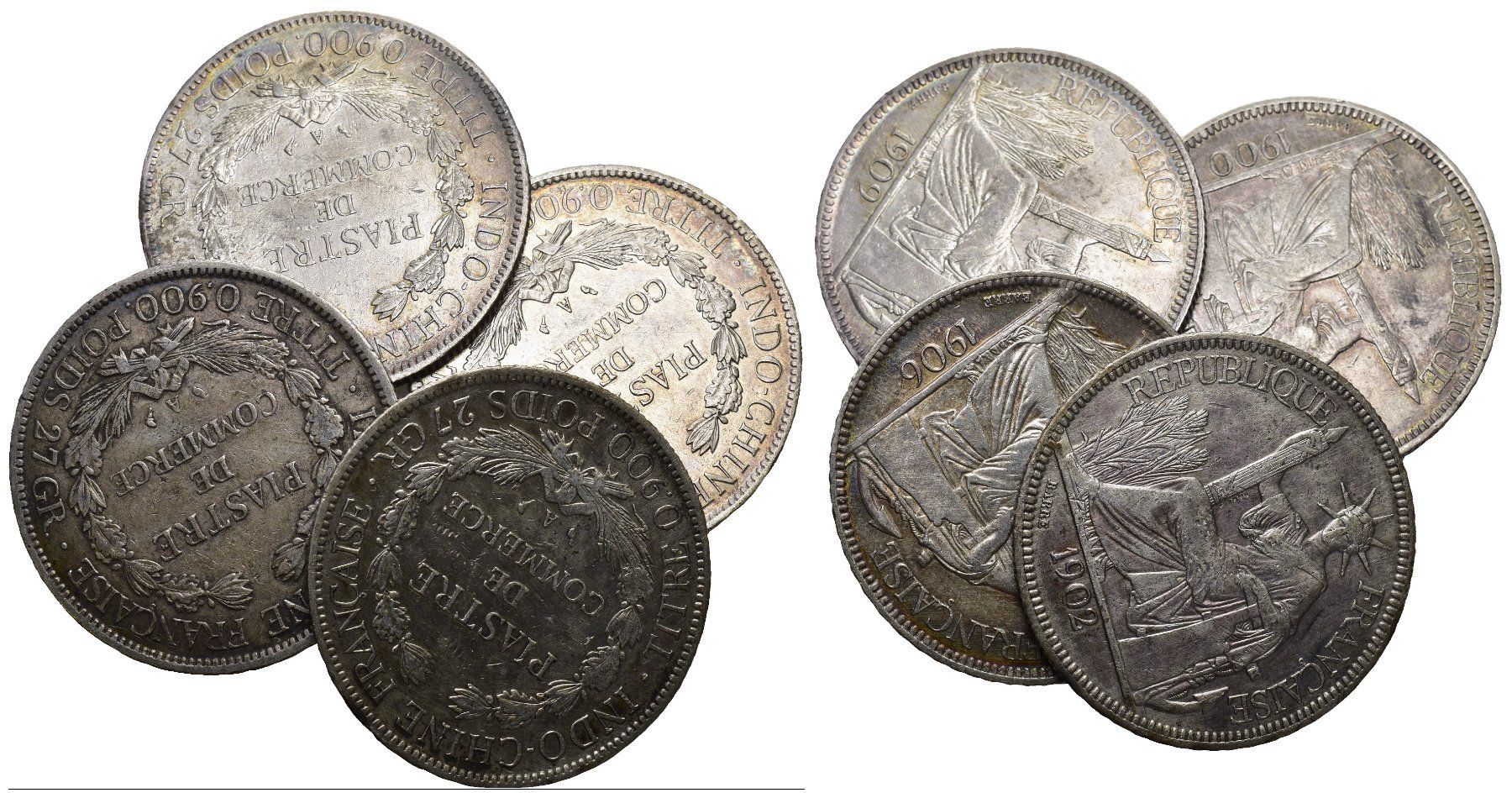Alle Münzen: Französisch Indochina Lot – Gebraucht aus Bern von numismatictops