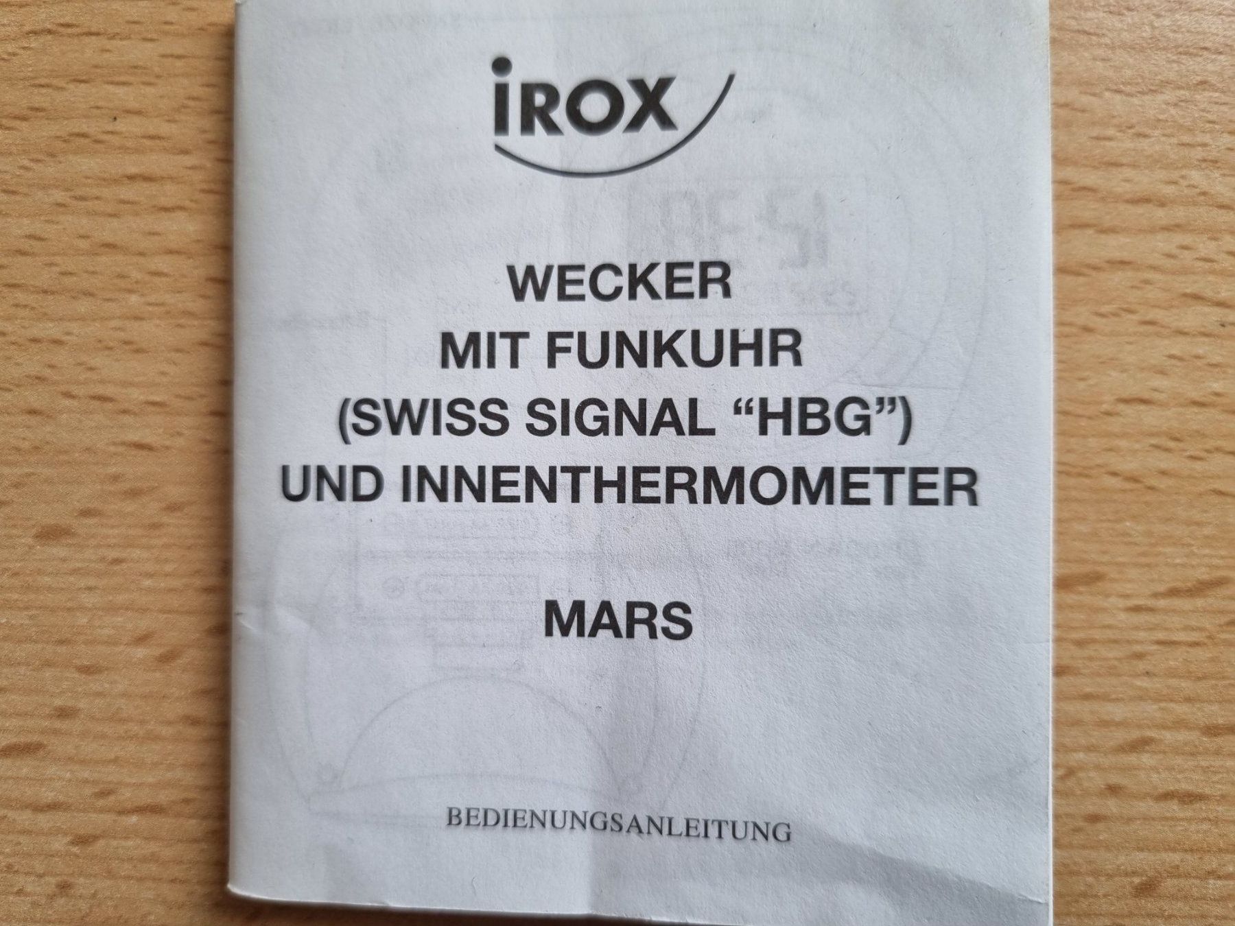Sveglie: Wecker mit Funkuhr IROX – Usato da Uetikon am See venduto da sus_bc22 2