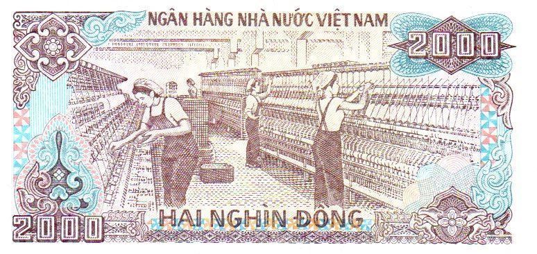 Banconote: Banknote Vietnam 2000 Dong 1988 – Nuovo (secondo la descrizione) da Volketswil venduto da Stones 1