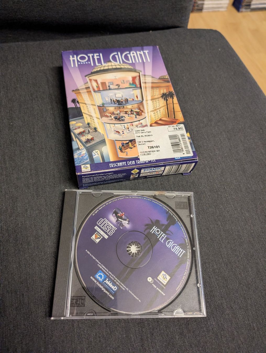 Spiele: Hotel gigant PC CD-ROM – Gebraucht aus Giubiasco von Tici__nerd_Giubiasco 2