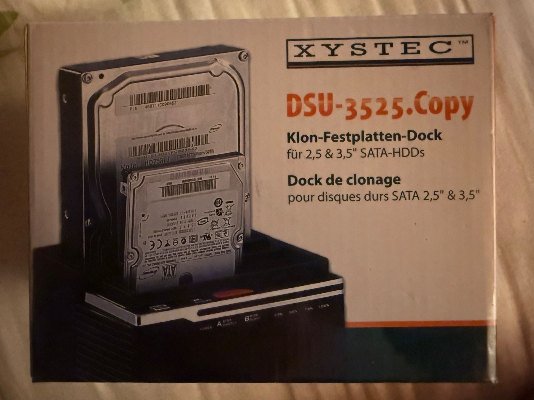 Docking station: Xystec Klon Festplatten Dock Neu – Usato da Zofingen venduto da rai_x9b8