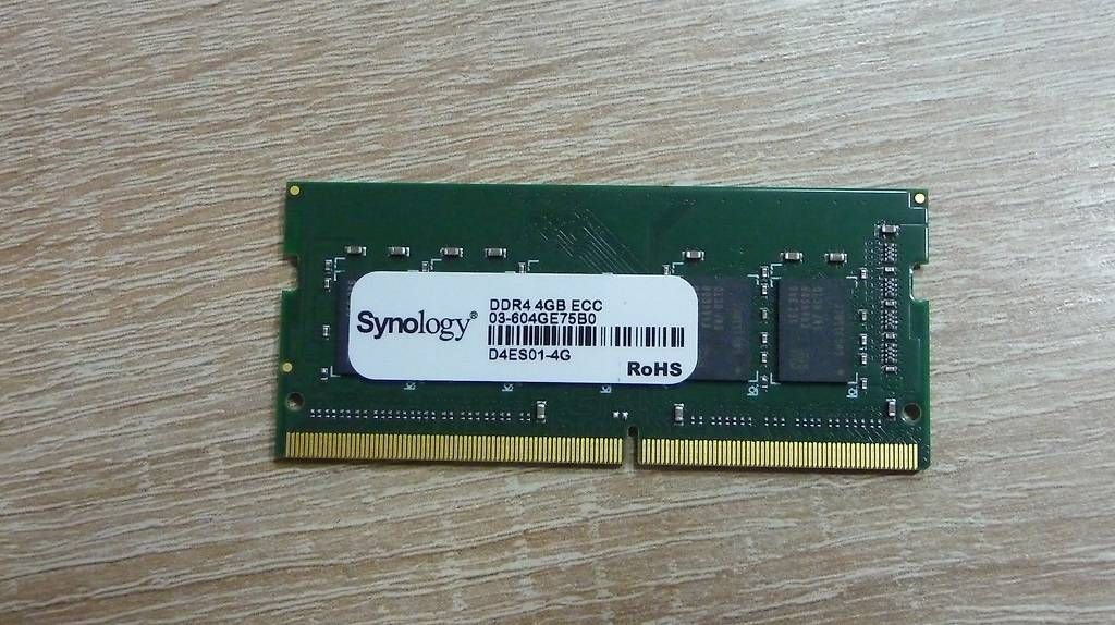 Memoria / RAM: Synology RAM DDR4 4GB – Usato da Rapperswil SG venduto da 1035f