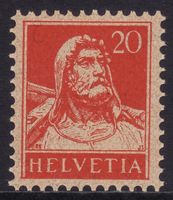 SBK-Nr. 158 (Tellbrustbild 1924) postfrisch **