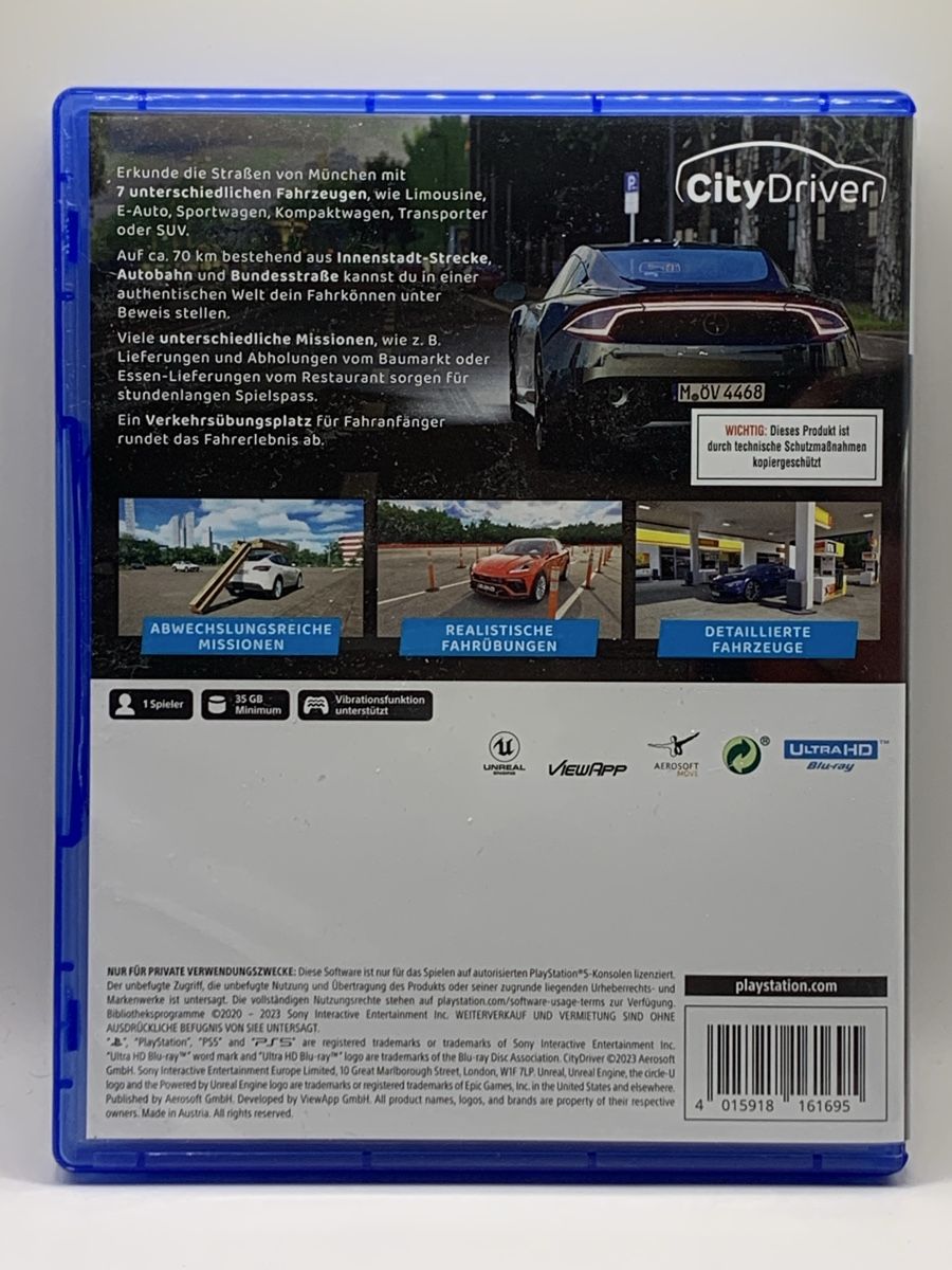 Sony Spiele: CityDriver - PS5 Neuwertig – Gebraucht aus Ostermundigen von RG-Collector 1