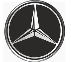 Mercedes Nabendeckel Emblem 3D 4er Set 48mm Abverkauf