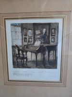 Bild - Radierung W.A. Mozart