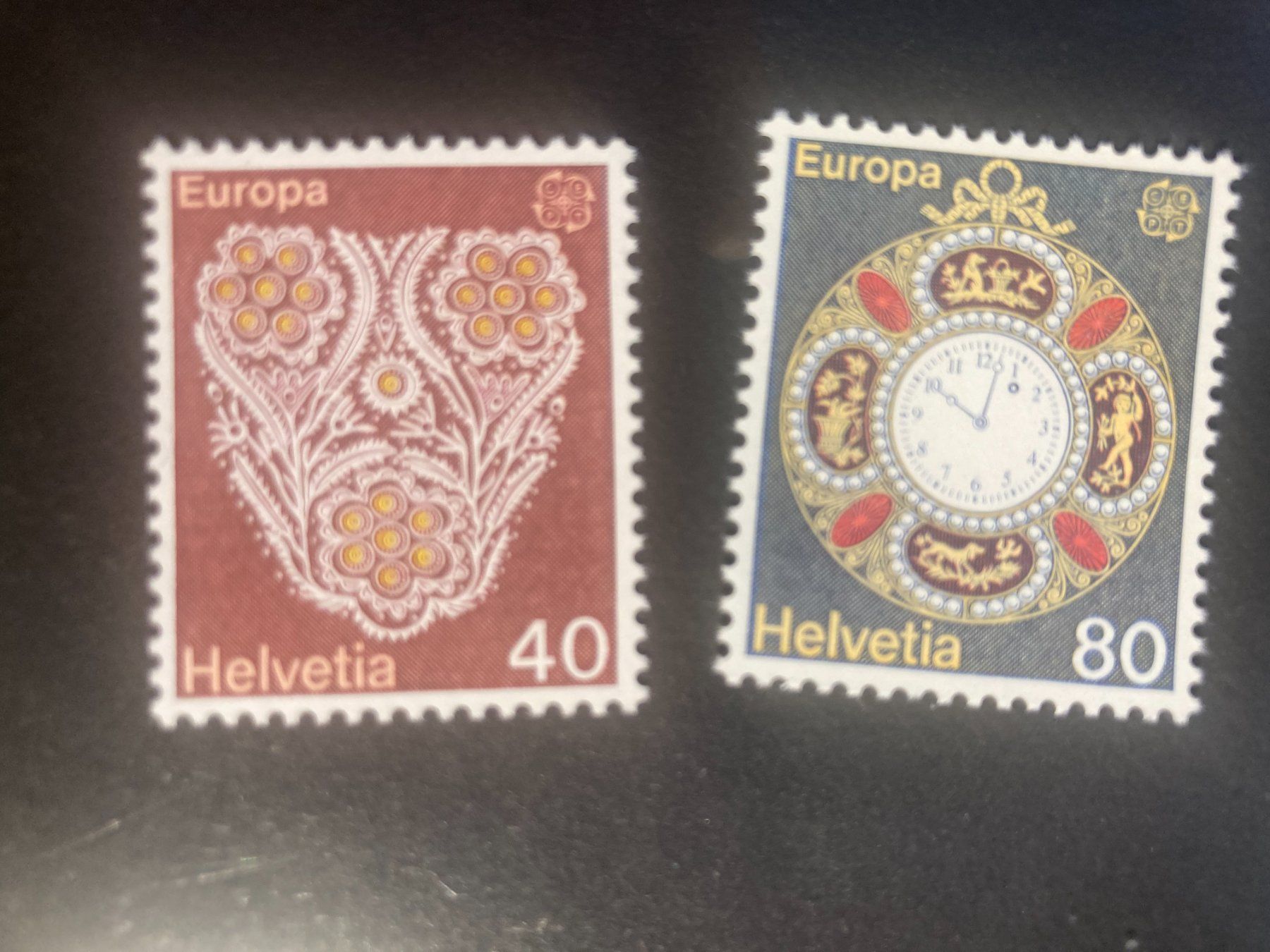 Tutti i francobolli: Schweiz 1976 Satz Europa CEPT postfrisch – Nuovo (secondo la descrizione) da Liestal venduto da schnueps