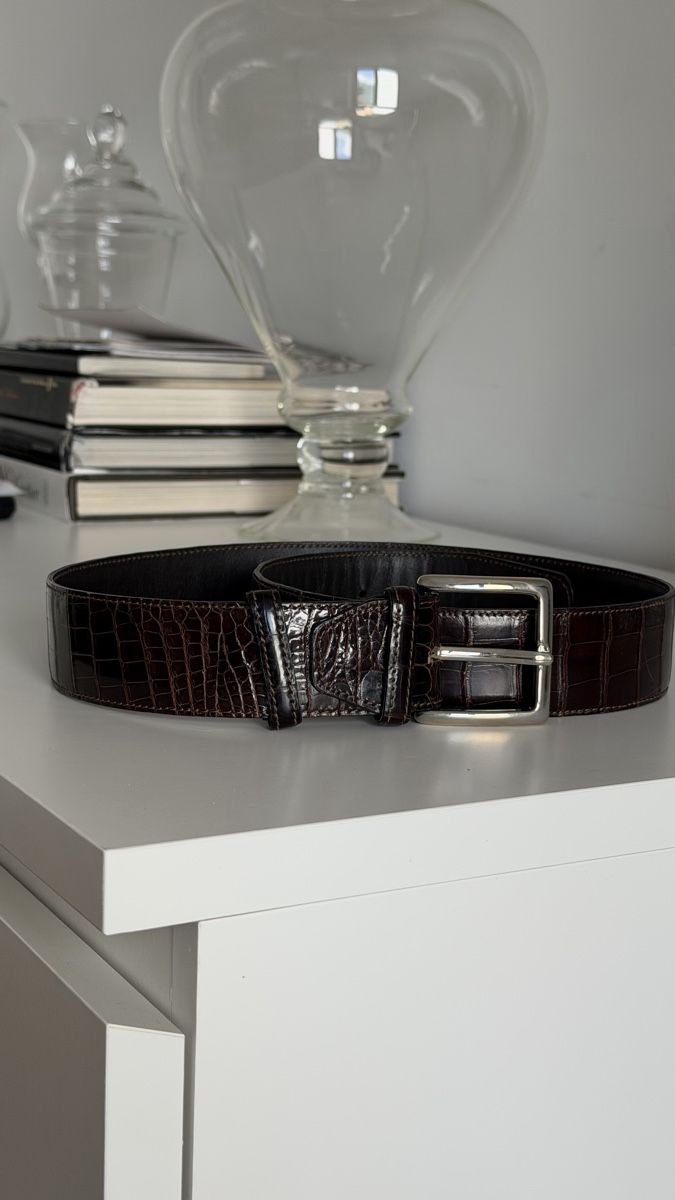 Cinture: Leather belt  – Nuovo (secondo la descrizione) da Paradiso venduto da viorea 5