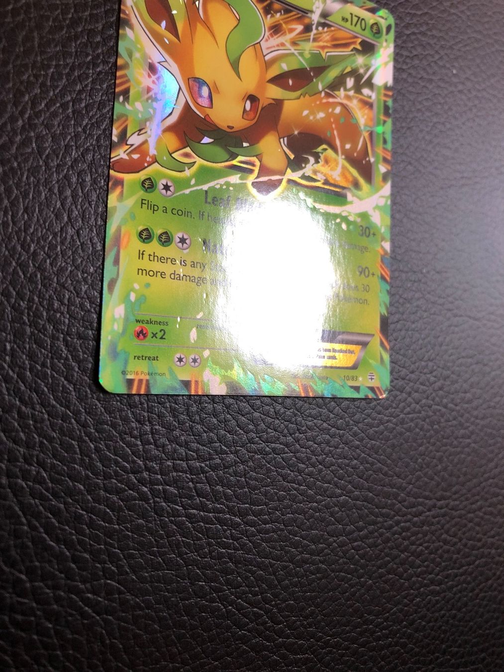Pokémon Sammelbilder & Trading cards: Generations - Leafeon EX 10/83 Ab 1 – Gebraucht aus Paradiso von  2