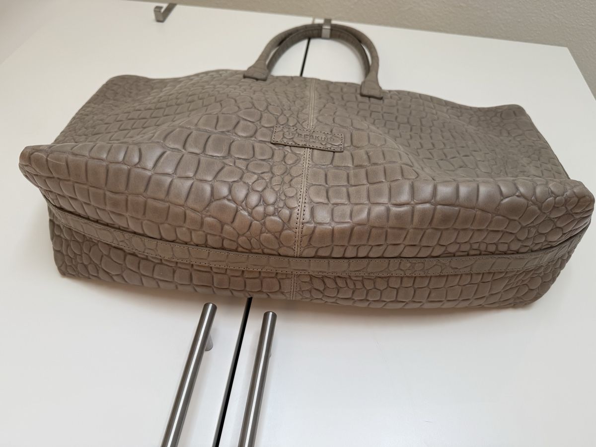 Liebeskind Borse da donna: Liebeskind Shopper in Kroko grau – Usato da Eglisau venduto da Nic1906 3