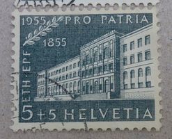 Abart Doppeldruck PP 1955 ZNr. B71 gest.