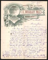 Rechnung Bellegarde 1902, C. Bussillet F