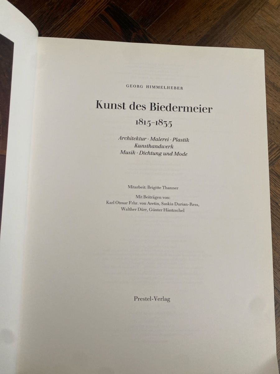 Libri: Buch Kunst des Biedermeier 1815-1835 – Usato da Burgdorf venduto da gre_2ftz 1