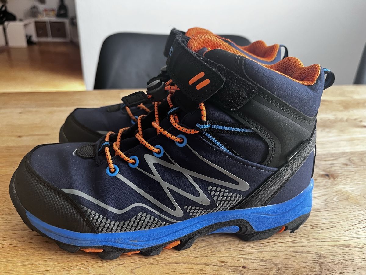 Schuhe für Jungen: Kinderstiefel Hi-Tec Grösse EU 36 blau gebraucht – Gebraucht aus Stadel von Ani78
