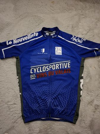 Maillot cyclisme été Cyclosportive des Vins du Valais S