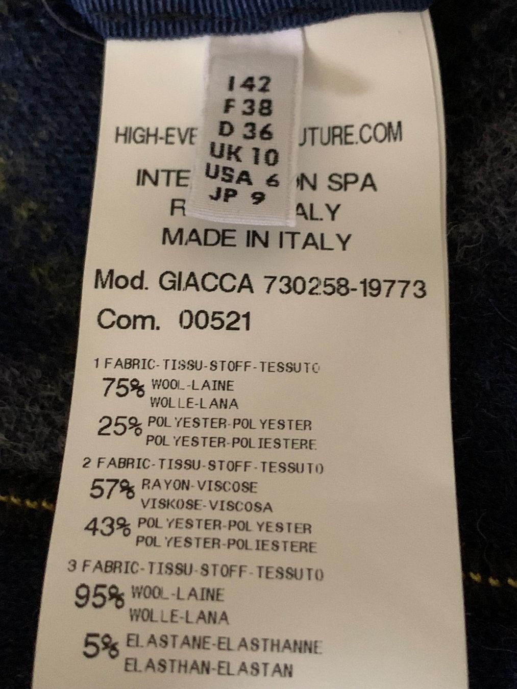 High Jacken: Veste mi saison High neuve taille 34 – Neu (gemäss Beschreibung) aus Gland von TallyEva 8