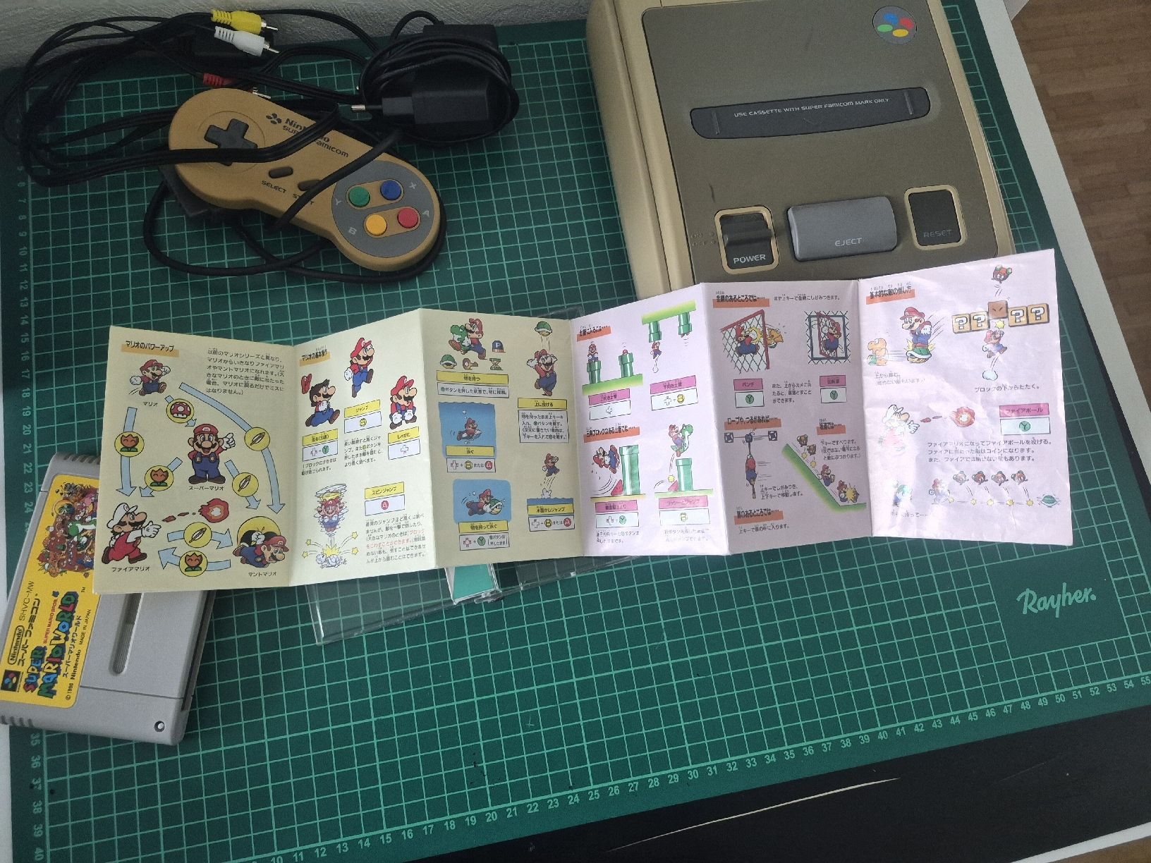 Nintendo Konsolen: Nintendo Super Famicom Console + Super Mario World Game-SNES – Gebraucht aus Meyrin von Retro-GZ 3