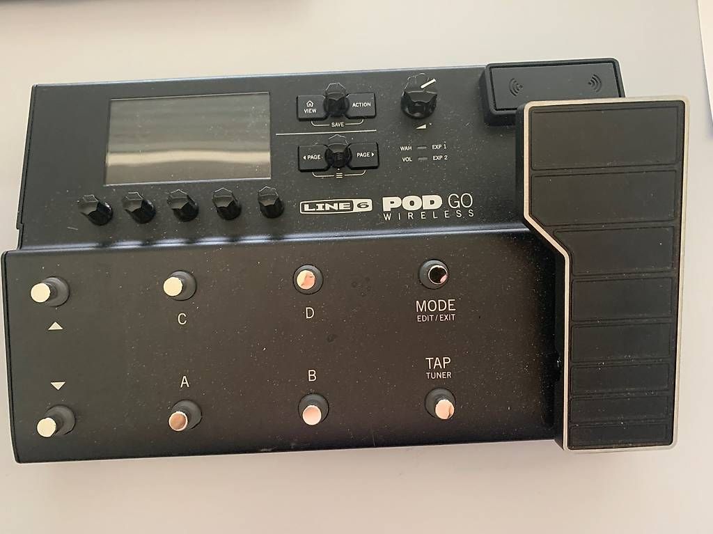 Strumenti musicali: Gitarren Effectgerät; Line 6 Podgo Wireless Effect Pedal – Nuovo e nell'imballaggio originale da Burgdorf venduto da Blauwolf61