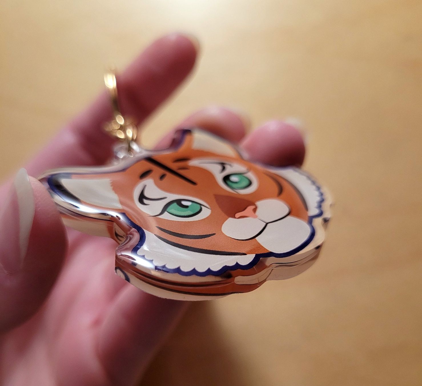Portachiavi: Keychain Tigress - Tiger face – Nuovo (secondo la descrizione) da Bellinzona venduto da SFdesign 1