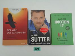 3 Bücher – Roman - Konvolut