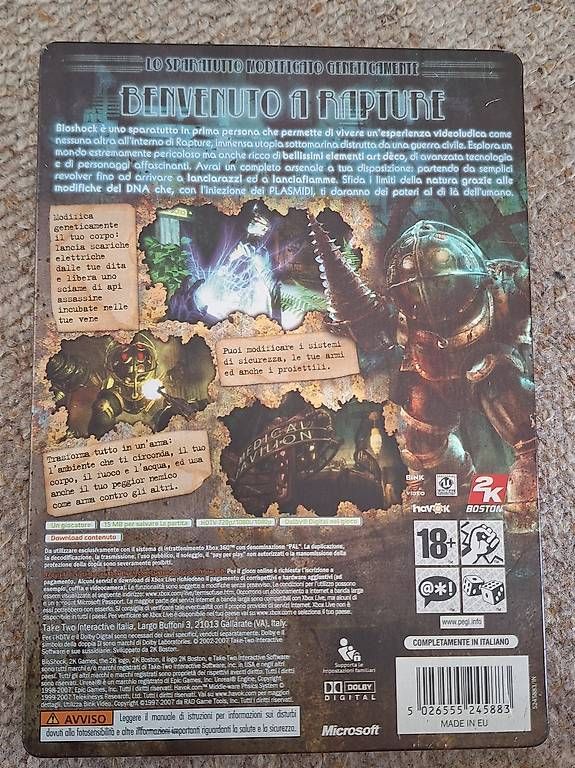 Giochi: Video game XBOX 360 - Bioshock – Usato da Porza venduto da ulletta1 2