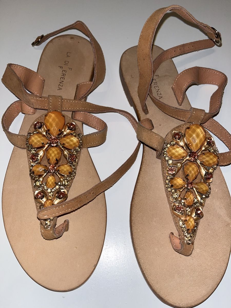 Scarpe da donna: La Di Erenza Sandale Orange – Nuovo (secondo la descrizione) da Gockhausen venduto da Lali013 1