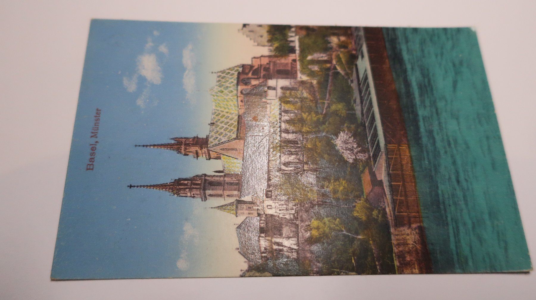 Cartoline postali: Basel Münster – Usato da Cormoret venduto da Pascalll2001 1