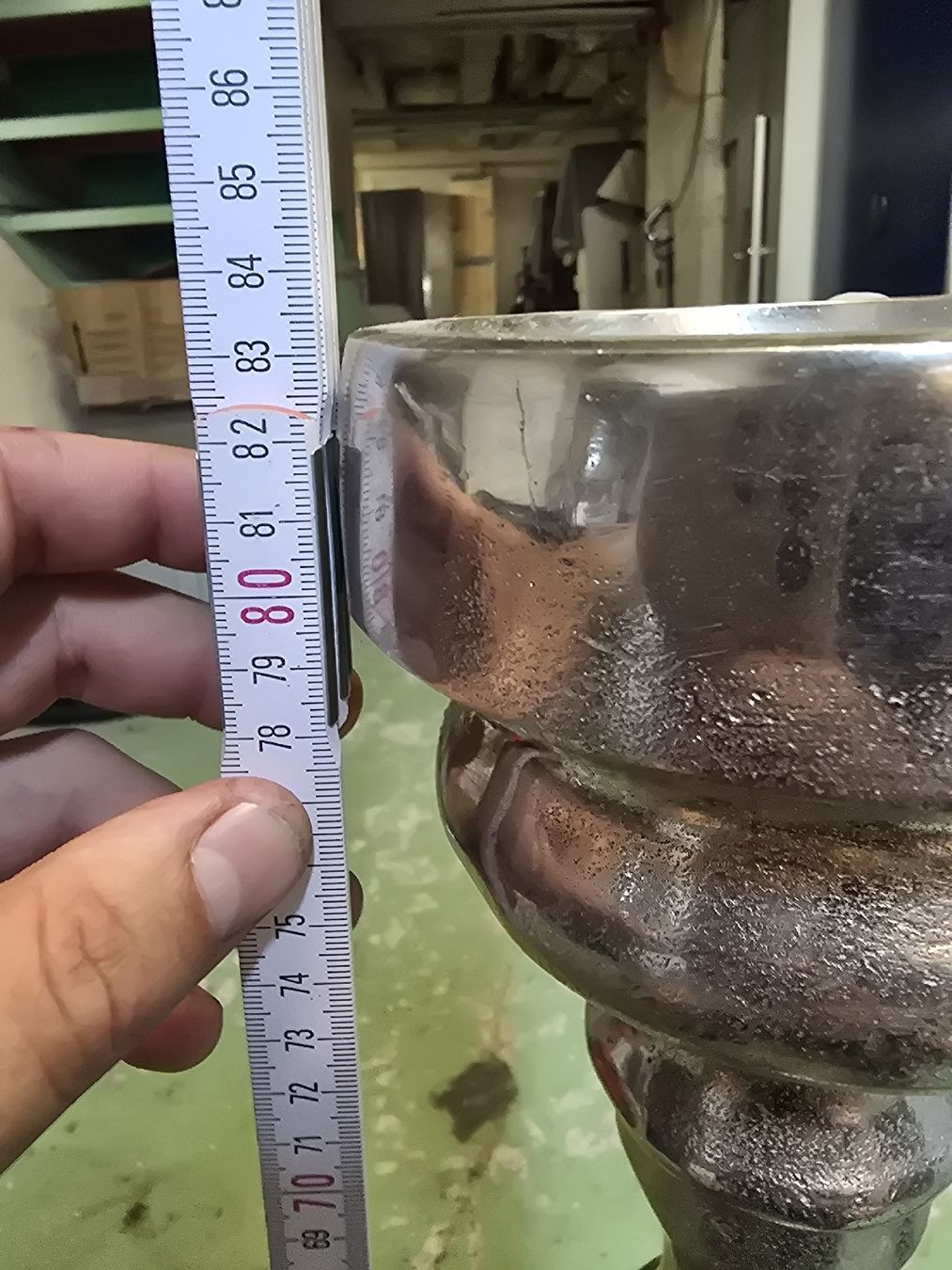 Portacandele: 2 Silberne Kerzenständer 85cm (D) – Usato da Rorschach venduto da TimelessTrading 2