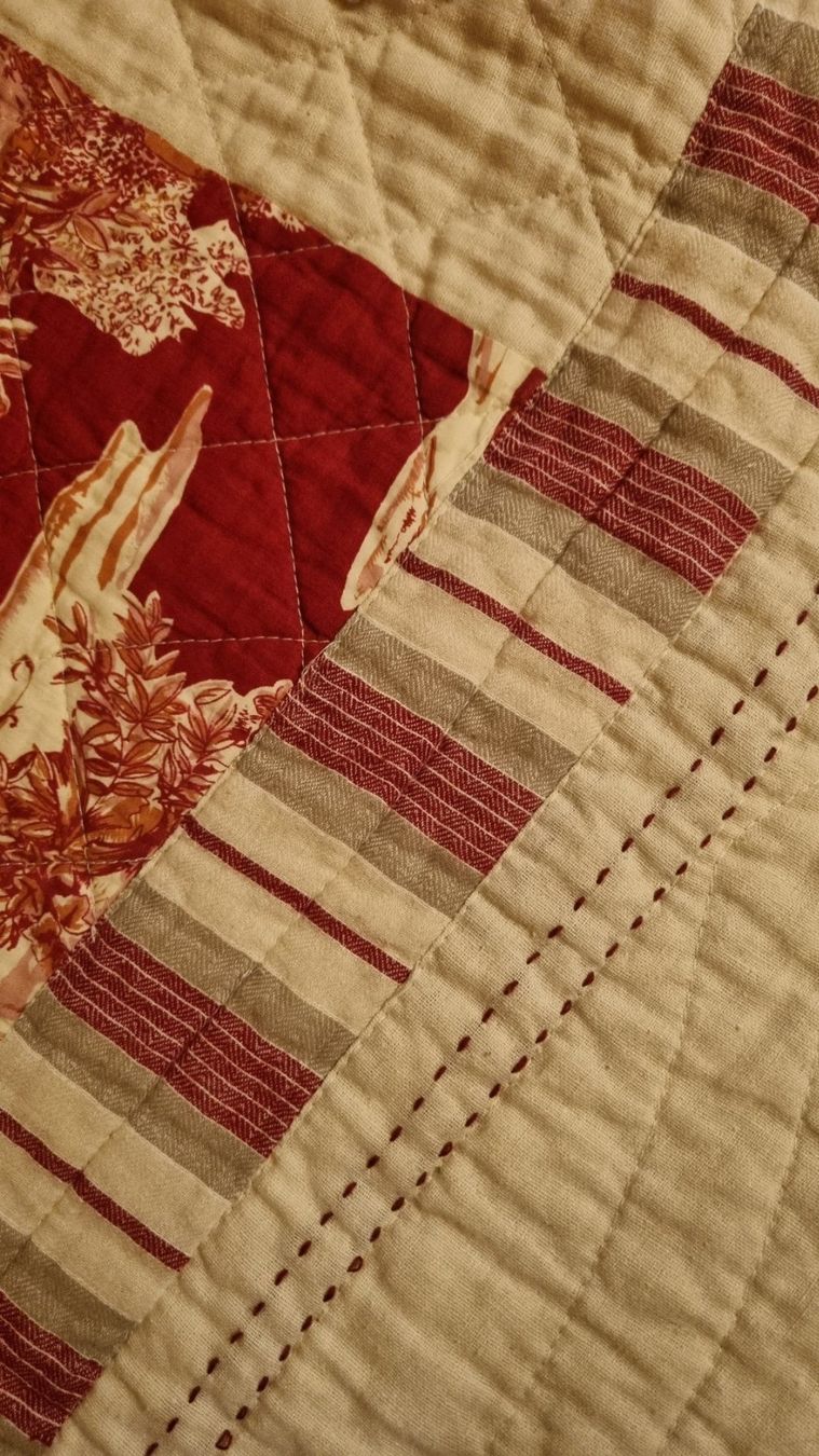 Coperte: 2x Patchwork Tagesdecken inkl. 2x Zierkissen – Usato da Oberrieden venduto da Spencer10 3