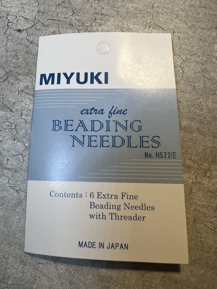 Ferri: Miyuki Extra Fine Beading Needles No. H522/E 6 Stk – Nuovo e nell'imballaggio originale da Stein AG venduto da Anastasia_Asya