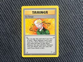 Pokemon Lt. Surgr Non Holo Gym Challenge
