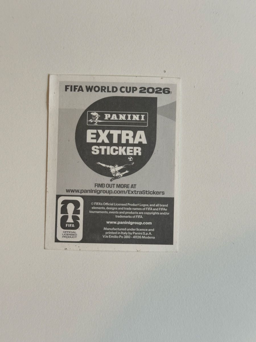 Panini Carte collezionabili: Panini Extra Sticker Bronze von MOISÉS CAICEDO – Nuovo (secondo la descrizione) da Basel venduto da olgarachel 1