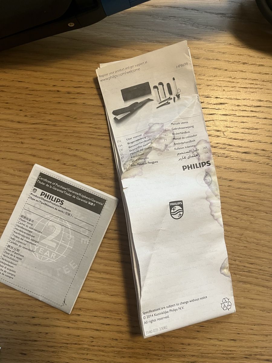 Philips Lockenstäbe & Haarglätter: Brosse multi-styles Philips HP8698 – Neu (gemäss Beschreibung) aus Fribourg von ciboulette2000 3