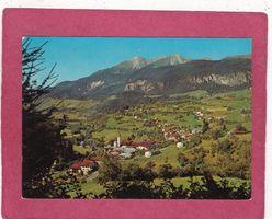 Filisur im Albulatal gegen Piz Linard 1973