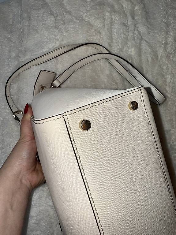 Kate Spade Borse da donna: Kate Spade Echtleder-Tasche, Beige/Cream, Satchel – Usato da Wollerau venduto da nad_tkc7 2