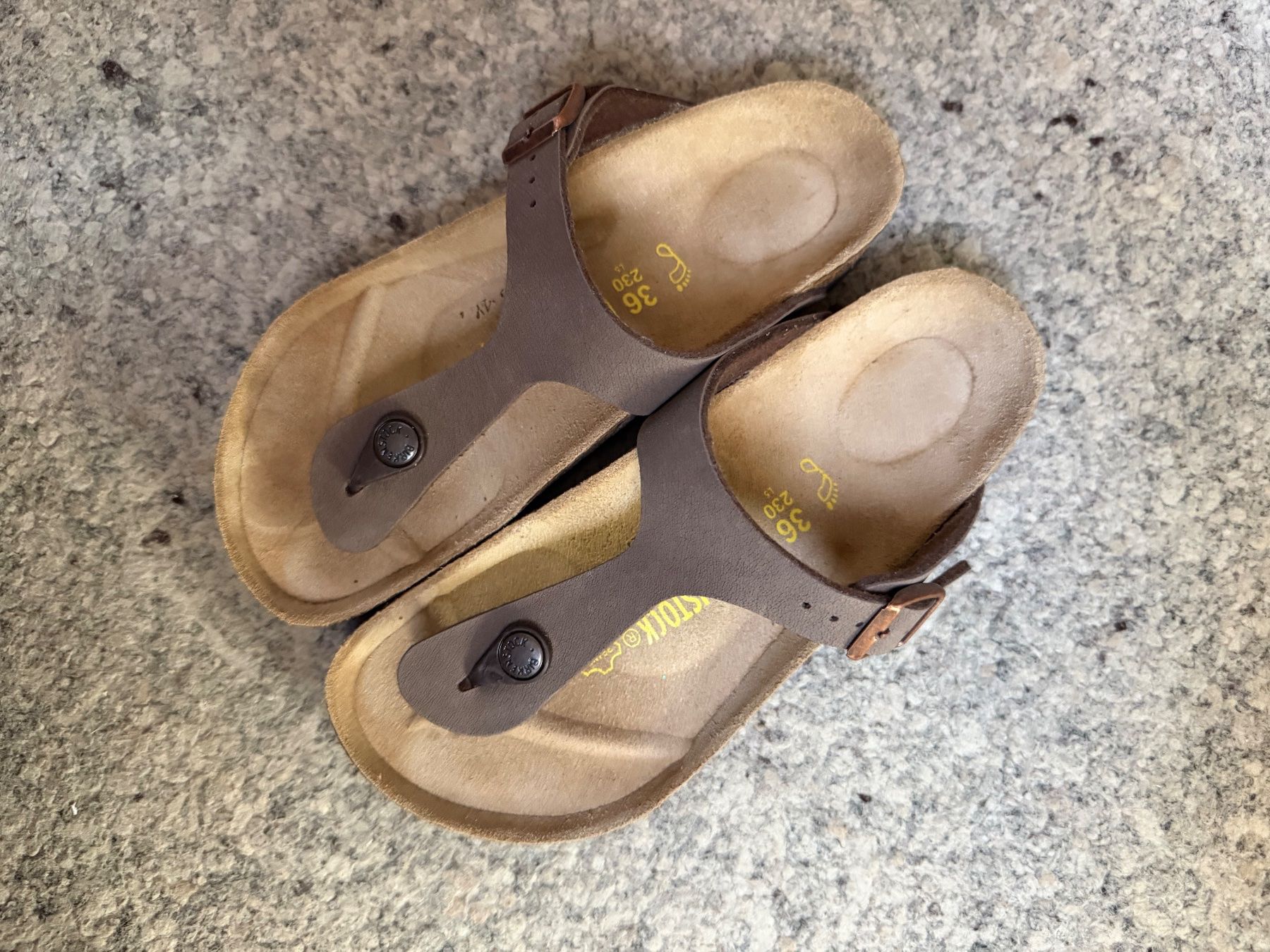 Birkenstock Scarpe da donna: Birkenstock Gizeh Gr. 36 – Usato da Wattwil venduto da edel88 1