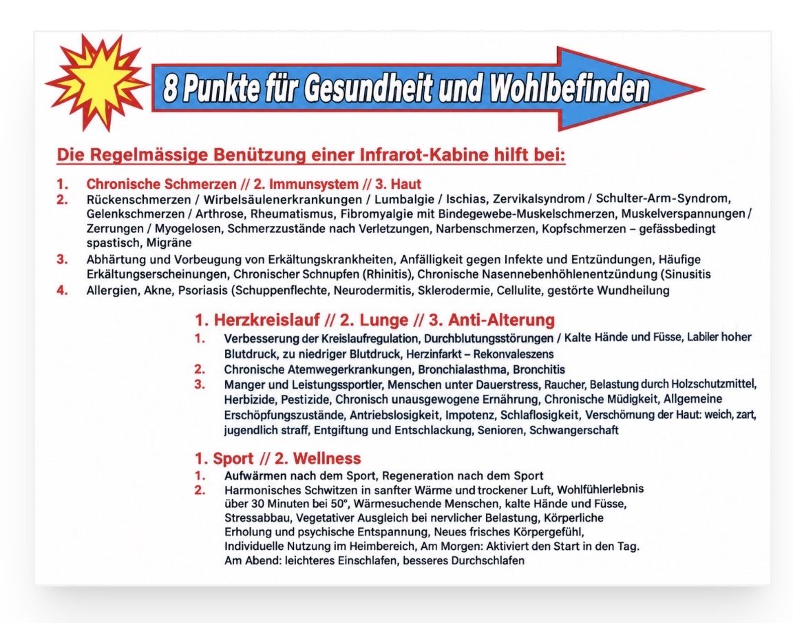 Sauna & Zubehör: Infrarotkabine – Gebraucht aus Hinwil von F-DS 1
