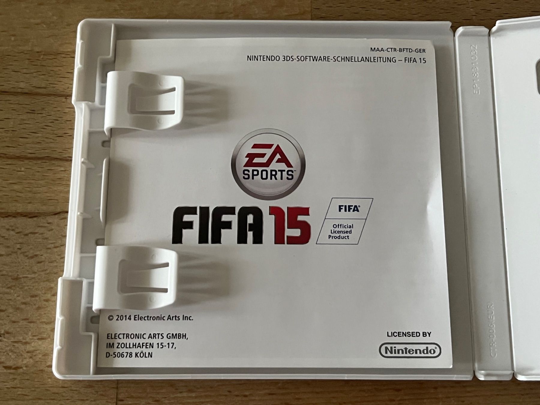 Nintendo Giochi: FIFA 15, Nintendo 3DS – Usato da Thalwil venduto da ranx 1