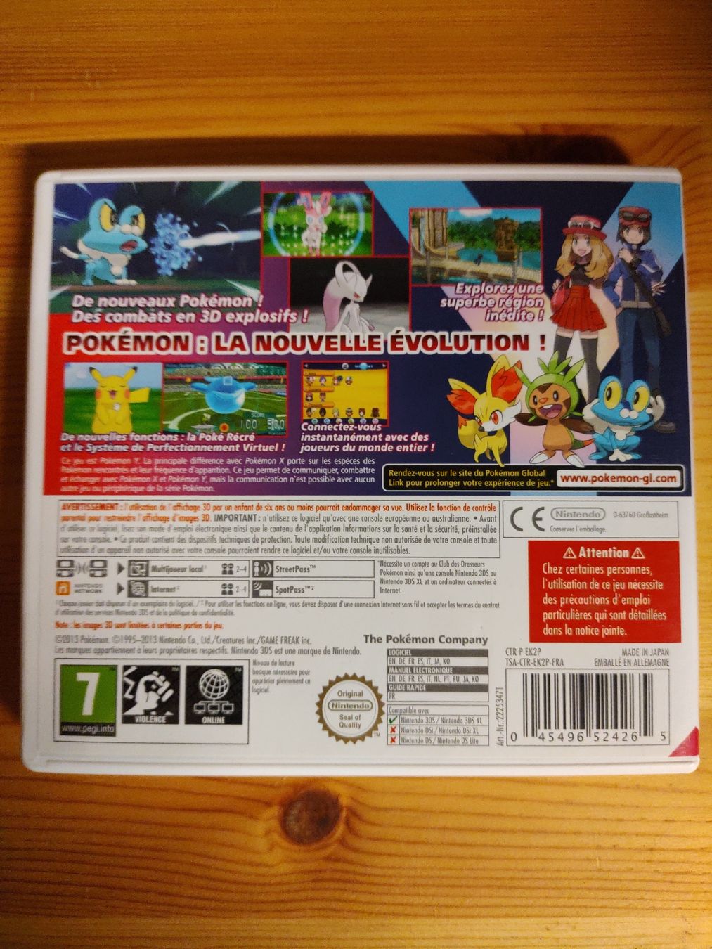 Nintendo Spiele: Pokémon Y - Nintendo 3DS - Jeu complet  – Gebraucht aus fribourg von GameSpot 1