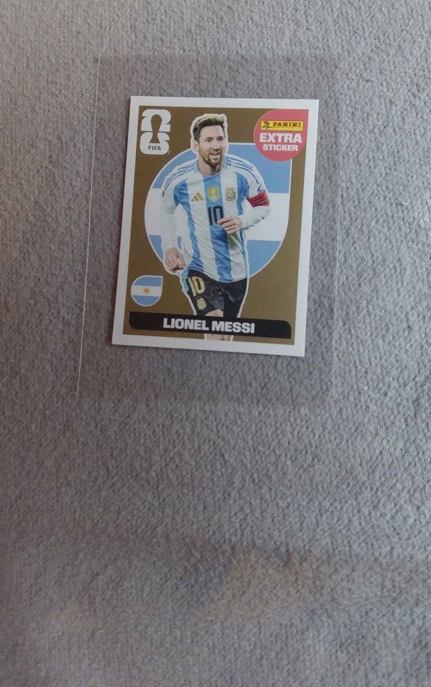 Panini Sammelbilder & Trading cards: Extra stickers panini messi gold – Neu (gemäss Beschreibung) aus Châtel-St-Denis von aur_9dnc