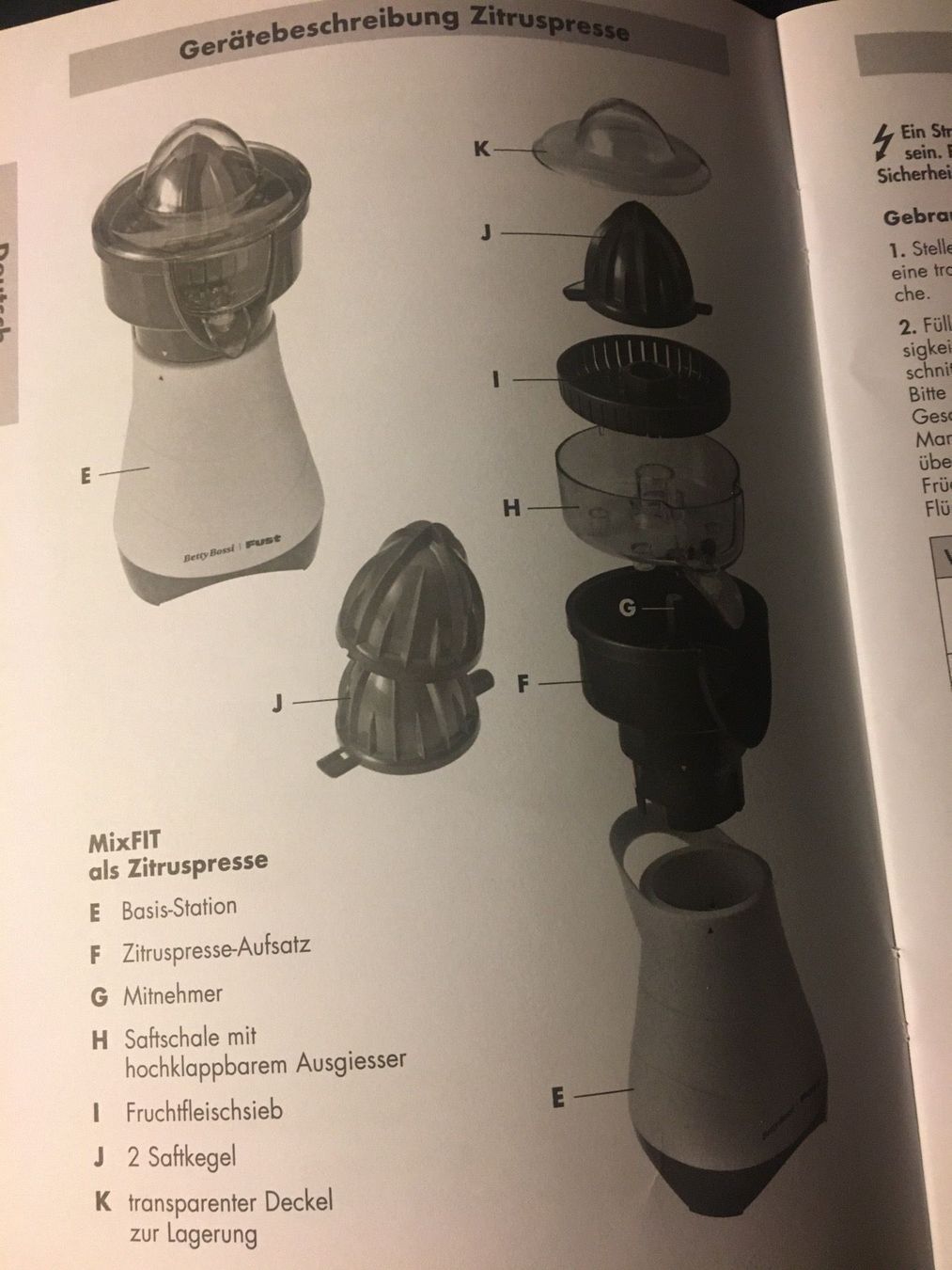 Betty Bossi Elettrodomestici da cucina: Mixer – Nuovo (secondo la descrizione) da Kriens venduto da cha_5yhb 2