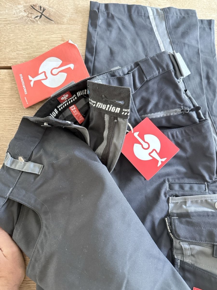 Engelbert Strauss Pantaloni: Arbeitshose Strauss Engelbert 58 – Nuovo (secondo la descrizione) da Schönenwerd venduto da Andmannx